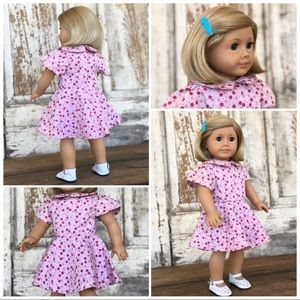 Floral Dress for American Girl Dolls